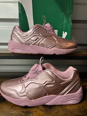 PUMA Disc 89 Metal Crystal Pink Sneakers Mens 13 New With Box Rare